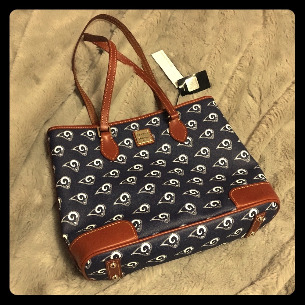 Rams NFL official Dooney & Bourke tote NWT